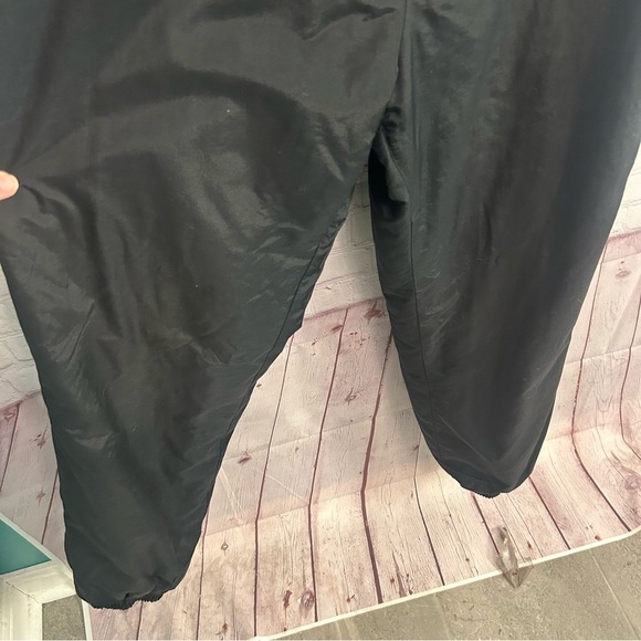 Obermeyer black full length "Ober bibs" nylon lined overalls size 18 ladies plus - Picture 5 of 11